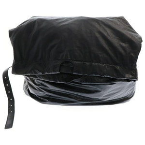 Balenciaga TRASH BAG Leather Shoulder Bag Black